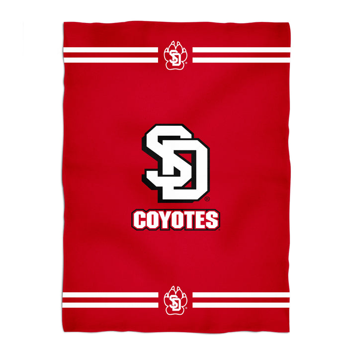 South Dakota Coyotes Blanket Red - Vive La Fête - Online Apparel Store
