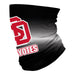 South Dakota Coyotes Neck Gaiter Degrade Black and White - Vive La Fête - Online Apparel Store