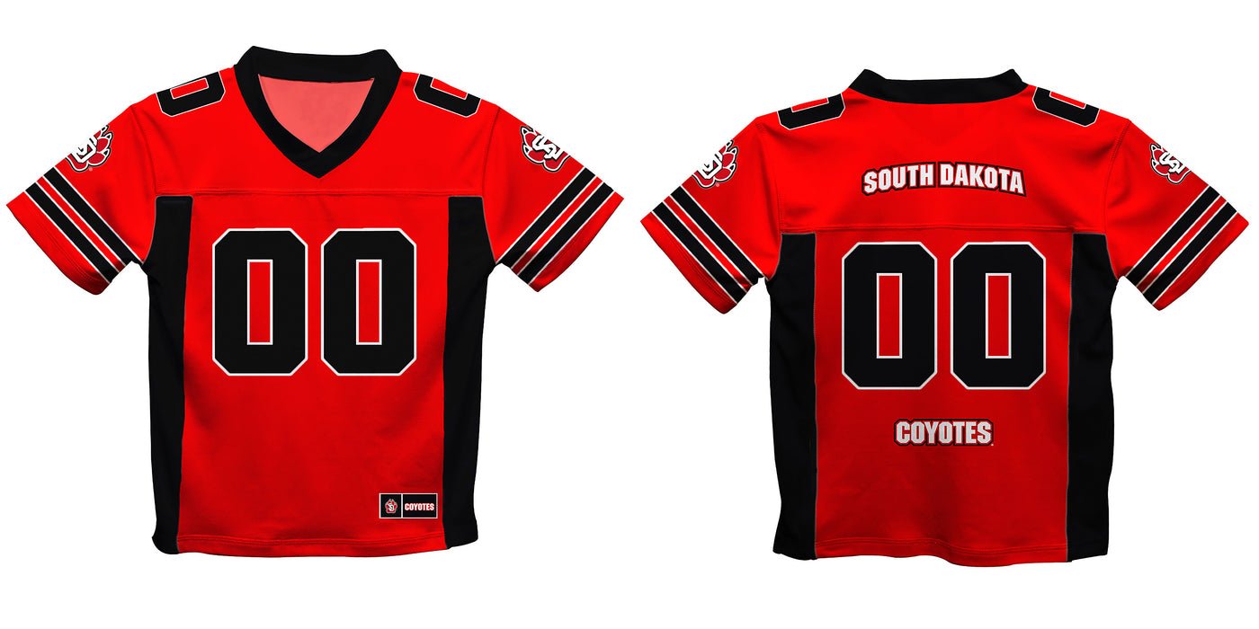 South Dakota Coyotes Vive La Fete Game Day Red Boys Fashion Football T-Shirt - Vive La Fête - Online Apparel Store