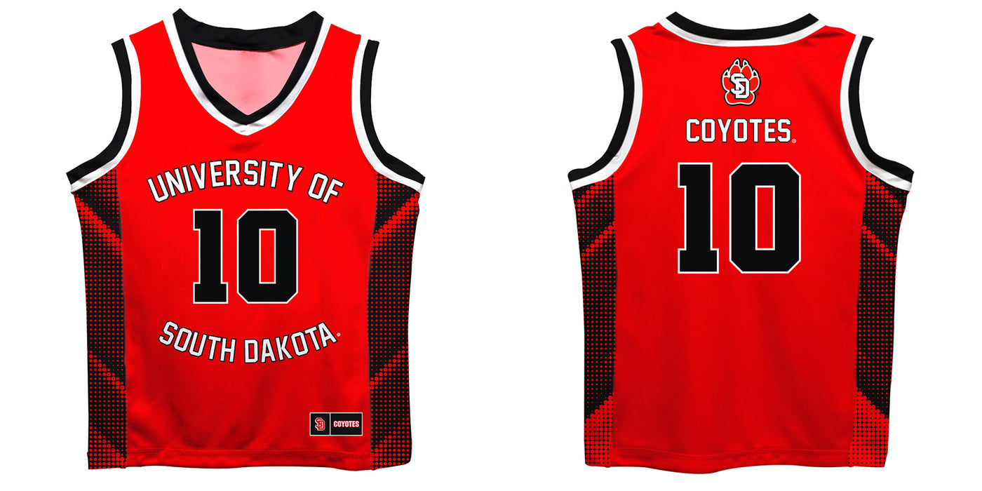 South Dakota Coyotes Vive La Fete Game Day Red Boys Fashion Basketball Top - Vive La Fête - Online Apparel Store