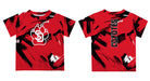 South Dakota Coyotes Vive La Fete Boys Game Day Red Short Sleeve Tee Paint Brush - Vive La Fête - Online Apparel Store