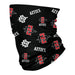 San Diego State University Aztecs SDSU All Over Logo Game Day  Collegiate Face Cover Soft 4-Way Stretch Neck Gaiter - Vive La Fête - Online Apparel Store