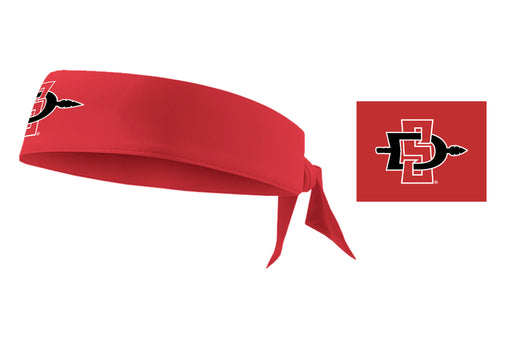 San Diego State Aztecs SDSU Vive La Fete Red Head Tie Bandana - Vive La Fête - Online Apparel Store
