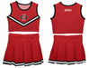 San Diego State University Aztecs SDSU Vive La Fete Game Day Red Sleeveless Cheerleader Set - Vive La Fête - Online Apparel Store