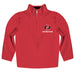 San Diego State Aztecs SDSU Vive La Fete Game Day Solid Red Quarter Zip Pullover Sleeves