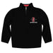 San Diego State Aztecs SDSU Vive La Fete Game Day Solid Black Quarter Zip Pullover Sleeves