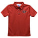 San Diego State University Aztecs SDSU Embroidered Red Short Sleeve Polo Box Shirt