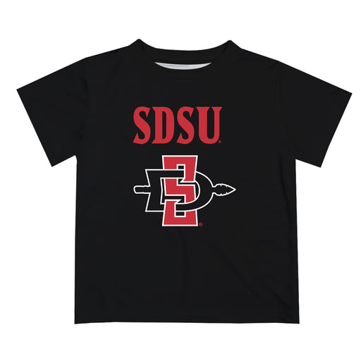 San Diego State Aztecs SDSU Vive La Fete Boys Game Day V2 Black Short Sleeve Tee Shirt