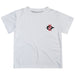 San Diego State University Aztecs SDSU Hand Sketched Vive La Fete Impressions Artwork Boys White Short Sleeve Tee Shirt