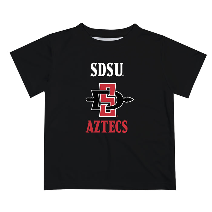 San Diego State Aztecs SDSU Vive La Fete Boys Game Day V3 Black Short Sleeve Tee Shirt