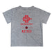 San Diego State Aztecs SDSU Vive La Fete Soccer V1 Gray Short Sleeve Tee Shirt