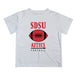 San Diego State Aztecs SDSU Vive La Fete Football V2 White Short Sleeve Tee Shirt