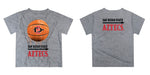 San Diego State University Aztecs SDSU Original Dripping Basketball Red T-Shirt by Vive La Fete - Vive La Fête - Online Apparel Store