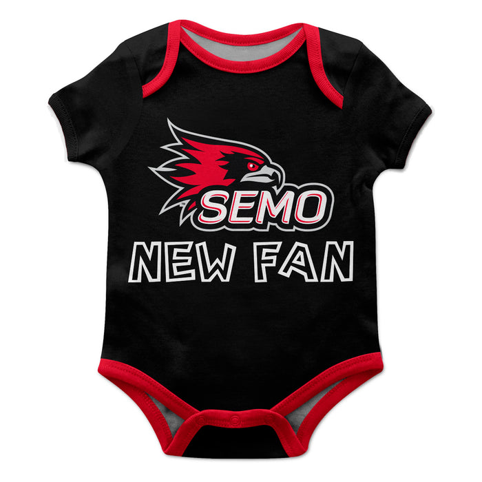 Southeast Missouri Redhawks Vive La Fete Infant Game Day Black Short Sleeve Onesie New Fan Mascot Bodysuit - Vive La Fête - Online Apparel Store
