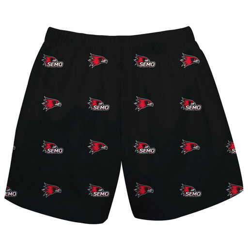 Southeast Missouri Redhawks Short Black All Over Logo - Vive La Fête - Online Apparel Store