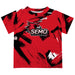 Southeast Missouri Redhawks Vive La Fete Boys Game Day Red Short Sleeve Tee Paint Brush