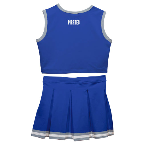 Seton Hall Pirates Vive La Fete Game Day Blue Sleeveless Cheerleader Set - Vive La Fête - Online Apparel Store