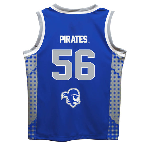 Seton Hall University Pirates Vive La Fete Game Day Blue Boys Fashion Basketball Top - Vive La Fête - Online Apparel Store