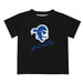Seton Hall Pirates Vive La Fete Script V1 Black Short Sleeve Tee Shirt