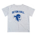 Seton Hall Pirates Vive La Fete Boys Game Day V2 White Short Sleeve Tee Shirt