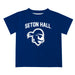 Seton Hall Pirates Vive La Fete Boys Game Day V2 Blue Short Sleeve Tee Shirt