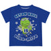 Seton Hall University Pirates Vive La Fete Dino-Mite Boys Game Day Blue Short Sleeve Tee