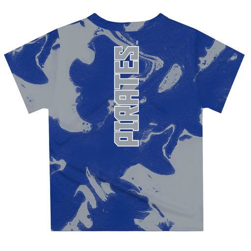 Seton Hall University Pirates Vive La Fete Marble Boys Game Day Blue Short Sleeve Tee - Vive La Fête - Online Apparel Store