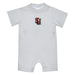 Seattle University Redhawks Embroidered White Knit Short Sleeve Boys Romper