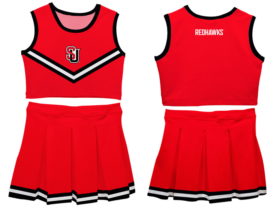 Seattle University Redhawks Vive La Fete Game Day Red Sleeveless Cheerleader Set - Vive La Fête - Online Apparel Store
