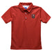 Seattle University Redhawks Embroidered Red Short Sleeve Polo Box Shirt