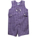 Stephen F. Austin University SFA Lumberjacks Embroidered Purple Gingham Boys Jon Jon