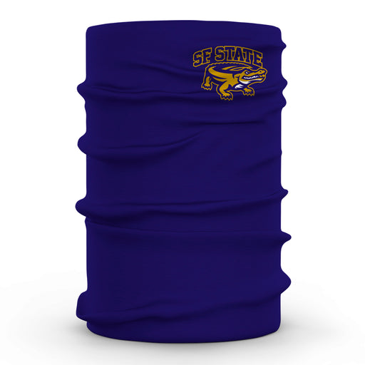 San Francisco State Gators SFSU Neck Gaiter Solid Purple - Vive La Fête - Online Apparel Store