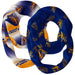 San Francisco State Gators Vive La Fete All Over Logo Collegiate Women Set of 2 Light Weight Ultra Soft Infinity Scarfs