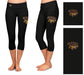 SFSU Gators Vive La Fete Game Day Collegiate Large Logo on Thigh and Waist Girls Black Capri Leggings - Vive La Fête - Online Apparel Store