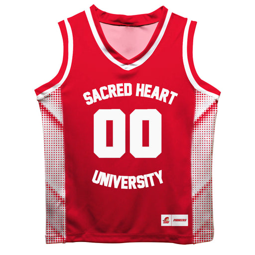 SHU Sacred Heart University Pioneers Vive La Fete Game Day Red Boys Fashion Basketball Top