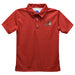 SHU Sacred Heart Pioneers Embroidered Red Short Sleeve Polo Box Shirt
