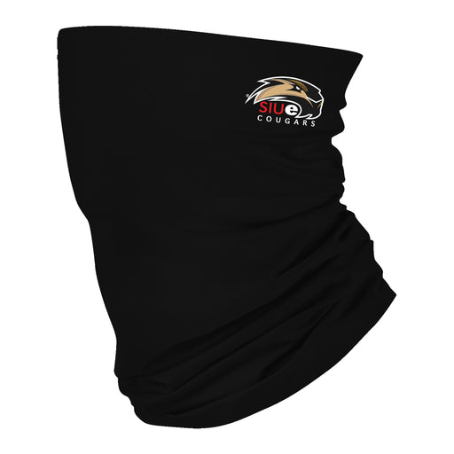 Southern Illinois University Cougars Neck Gaiter Solid Black SIUE - Vive La Fête - Online Apparel Store