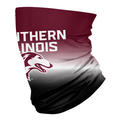 Southern Illinois Salukis SIU Neck Gaiter Degrade Maroon and Black - Vive La Fête - Online Apparel Store
