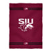 Southern Illinois Salukis SIU Vive La Fete Game Day Soft Premium Fleece Maroon Throw Blanket 40" x 58” Logo and Stripes - Vive La Fête - Online Apparel Store