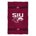 Southern Illinois Salukis SIU Vive La Fete Game Day Absorvent Premium Maroon Beach Bath Towel 51 x 32" Logo and Stripes" - Vive La Fête - Online Apparel Store