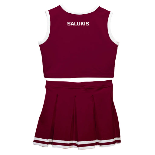 Southern Illinois Salukis SIU Vive La Fete Game Day Maroon Sleeveless Cheerleader Set - Vive La Fête - Online Apparel Store