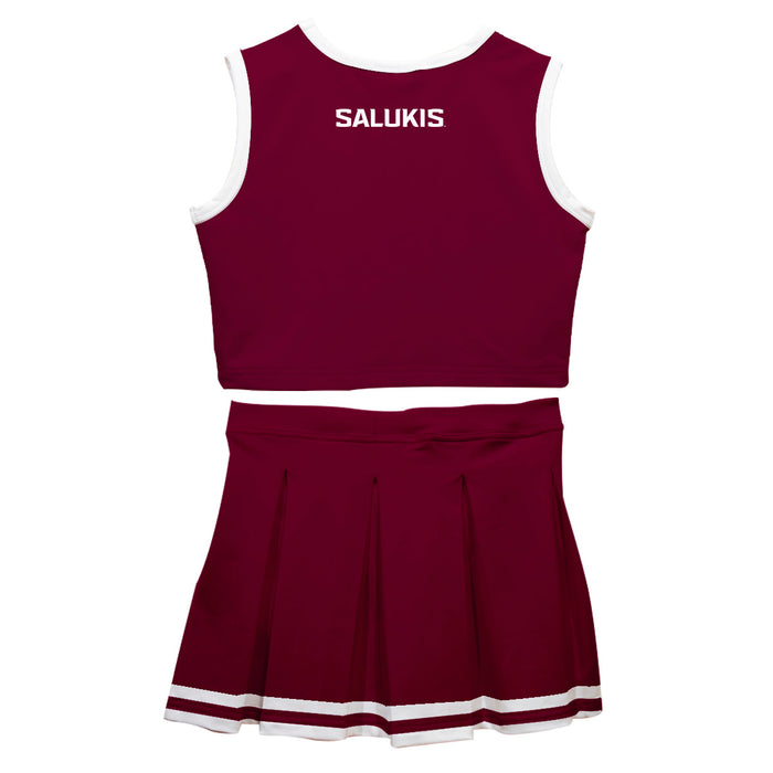 Southern Illinois Salukis SIU Vive La Fete Game Day Maroon Sleeveless Cheerleader Set - Vive La Fête - Online Apparel Store
