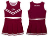 Southern Illinois Salukis SIU Vive La Fete Game Day Maroon Sleeveless Cheerleader Set - Vive La Fête - Online Apparel Store