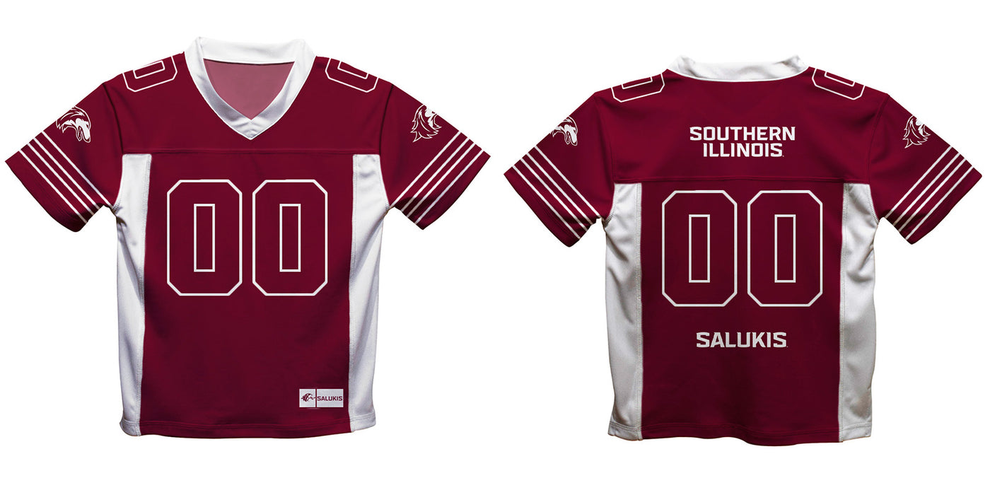 Southern Illinois Salukis SIU Vive La Fete Game Day Maroon Boys Fashion Football T-Shirt - Vive La Fête - Online Apparel Store