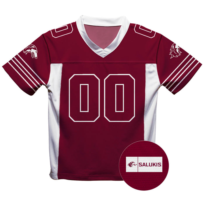 Southern Illinois Salukis SIU Vive La Fete Game Day Maroon Boys Fashion Football T-Shirt - Vive La Fête - Online Apparel Store