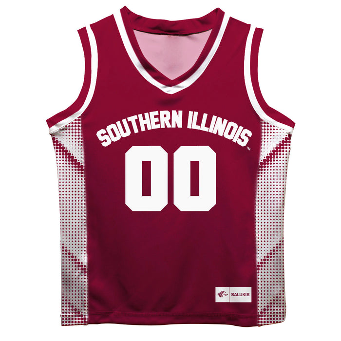 Southern Illinois Salukis SIU Vive La Fete Game Day Maroon Boys Fashion Basketball Top