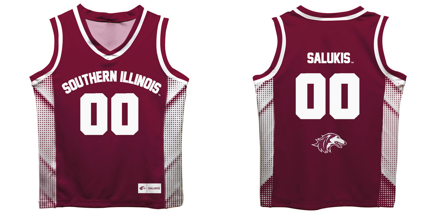 Southern Illinois Salukis SIU Vive La Fete Game Day Maroon Boys Fashion Basketball Top - Vive La Fête - Online Apparel Store