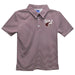 Southern Illinois Salukis SIU Embroidered Maroon Stripes Short Sleeve Polo Box Shirt