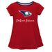 Southern Indiana Screaming Eagles USI Vive La Fete Girls Game Day Short Sleeve Red Top with School Logo and Name - Vive La Fête - Online Apparel Store