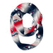 Southern Indiana Screaming Eagles Vive La Fete All Over Logo Game Day Collegiate Women Ultra Soft Knit Infinity Scarf